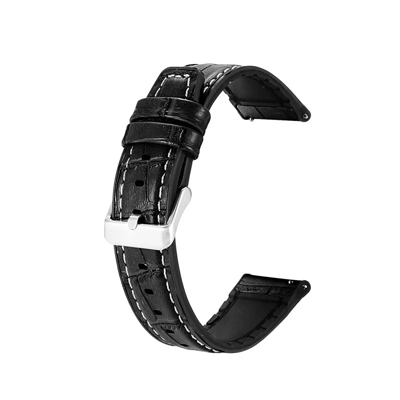 CowLost | product_id-waterproof-leather-watch-strap-for-rolex-seiko-with-slub-litchi-smooth-patterns |49