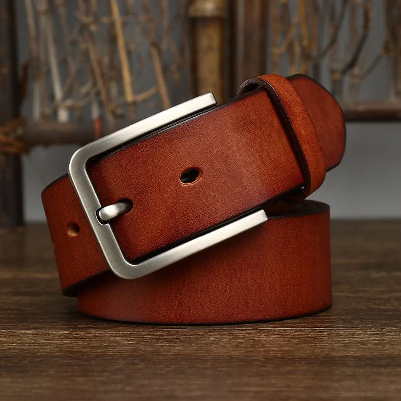 CowLost | 3-8cm-genuine-leather-for-mens-high-quality-buckle-jeans-cowskin-casual-belts |4