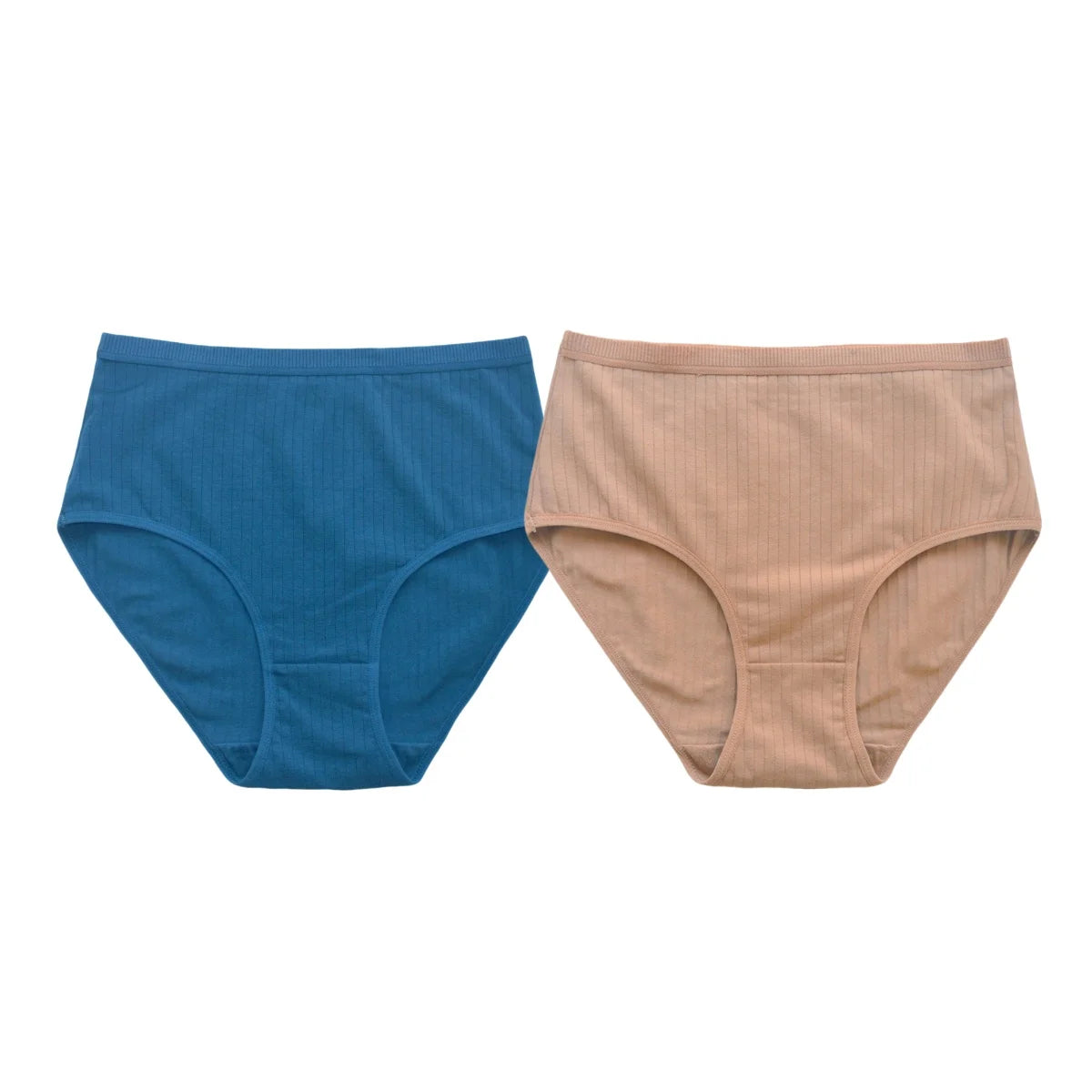 CowLost | product_id-2-pack-women-s-plus-size-high-waist-cotton-briefs-m-xxl-breathable-panties |28