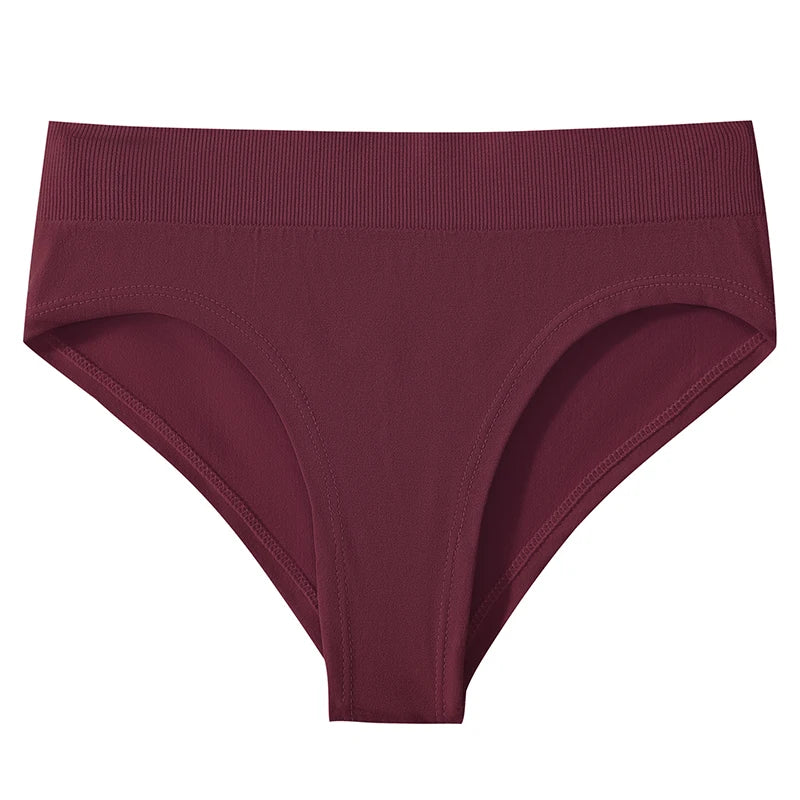 CowLost | product_id-high-rise-seamless-women-s-solid-briefs-s-xxxl-comfortable-underwear |17