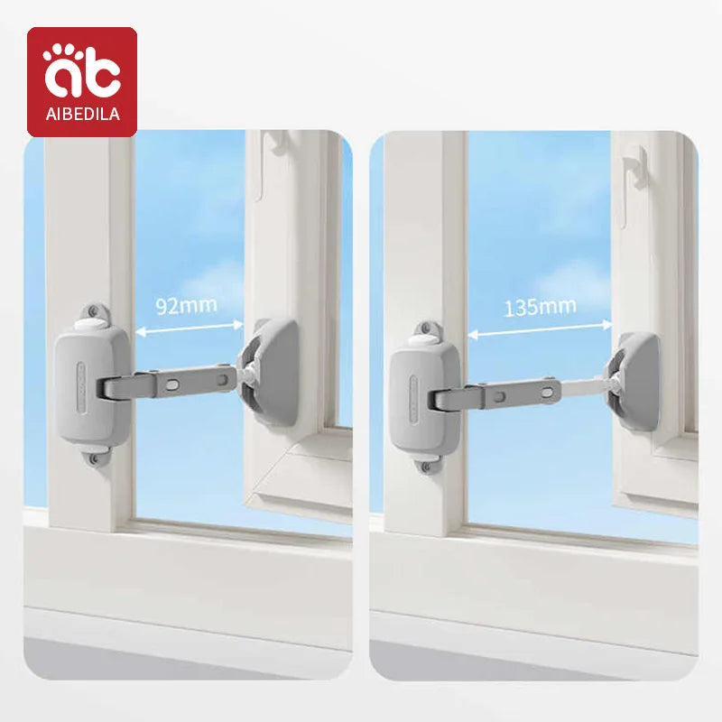 CowLost | aibedila-window-safety-door-lock-buckle-childen-protection-high-rise-anti-fall-windproof |2