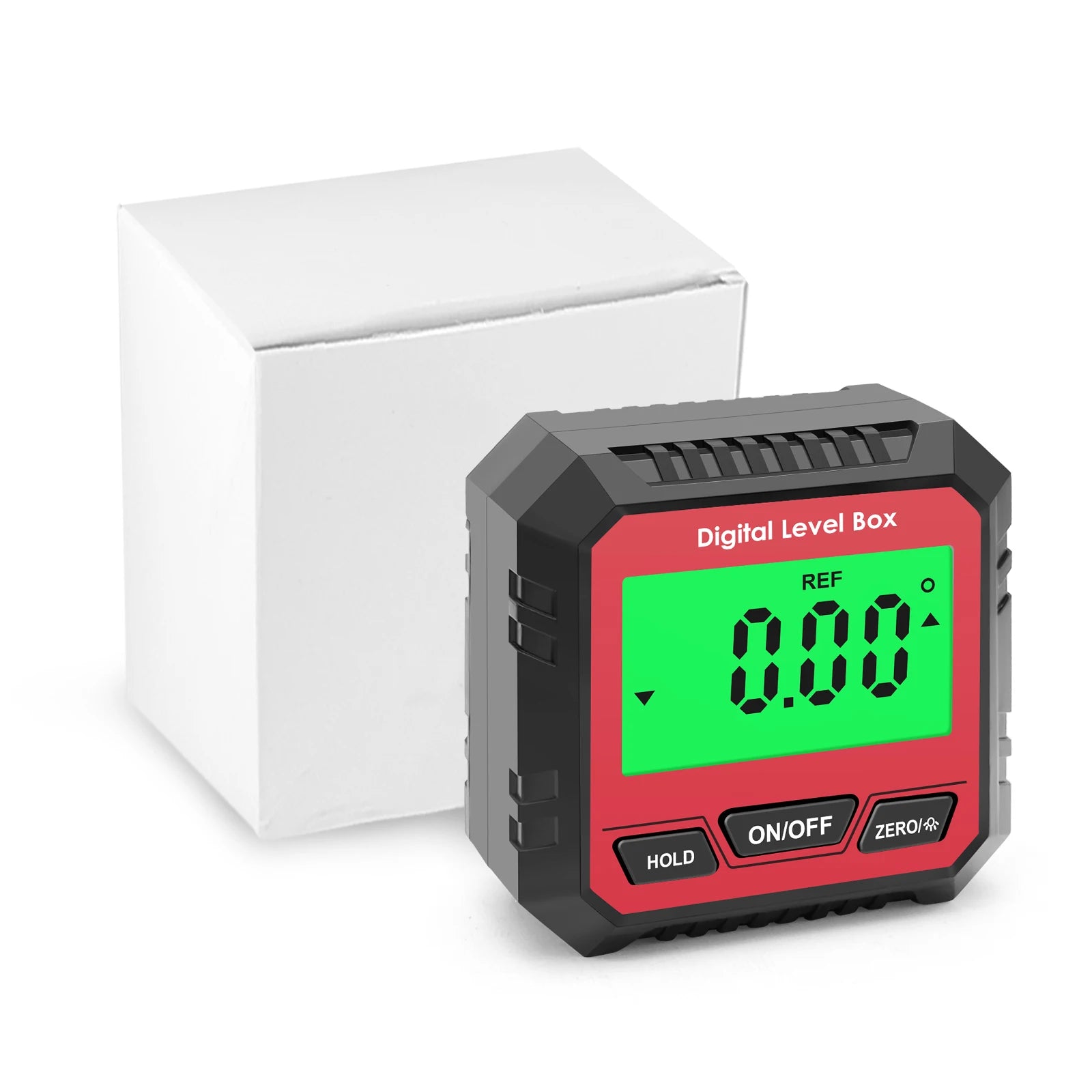 Mini Digital Magnetic Protractor Inclinometer 360° Angle Gauge with Backlight