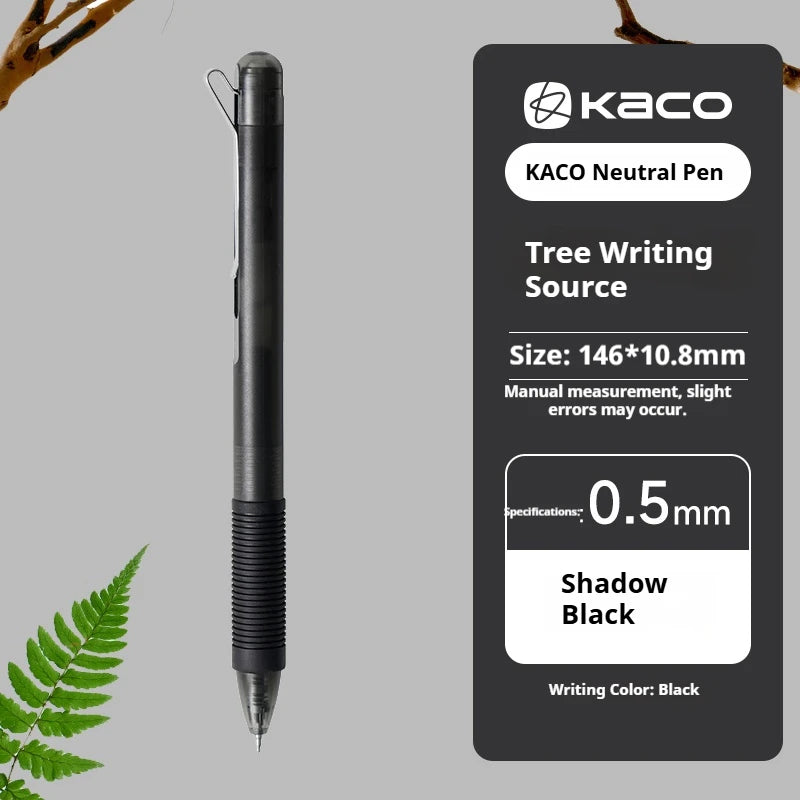 CowLost | product_id-kaco-k1-0-5mm-black-gel-pen-with-soft-grip-and-transparent-barrel-for-smooth-writing |36