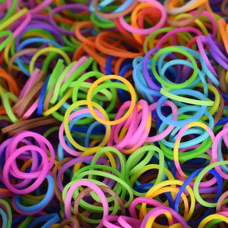 DIY Rubber Band Bracelet Kit for Kids Hair Loom Refill Christmas 2024 Gift