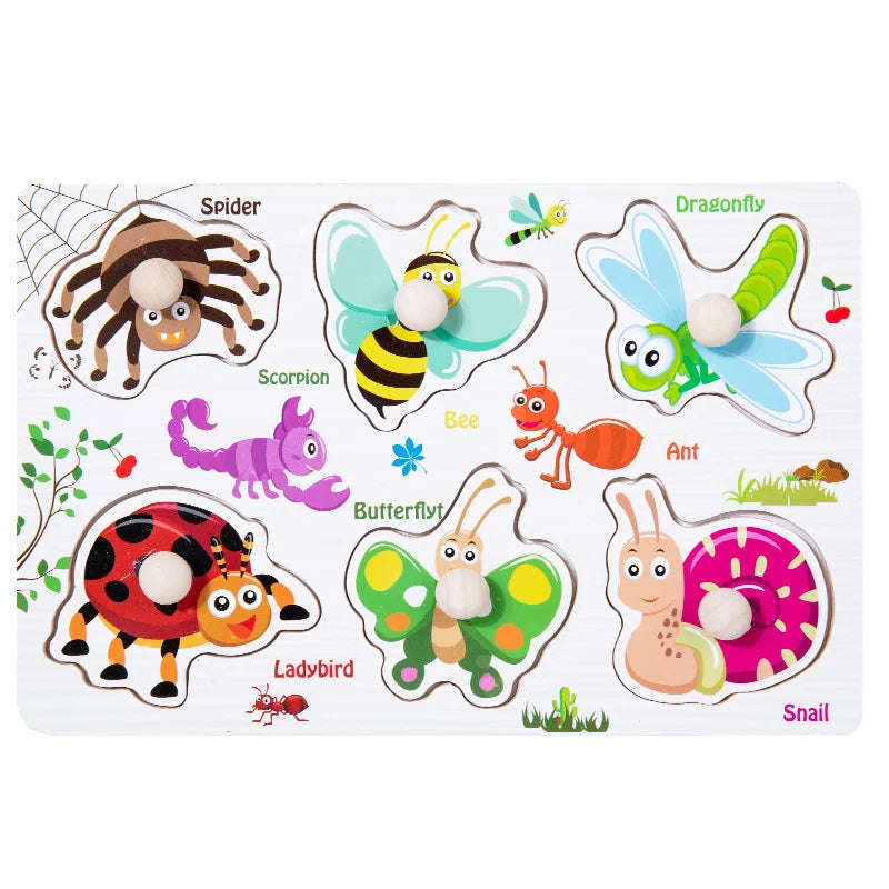 CowLost | fencing-barriers-montessori-baby-wooden-puzzles-1-3-years-educational-toys |61