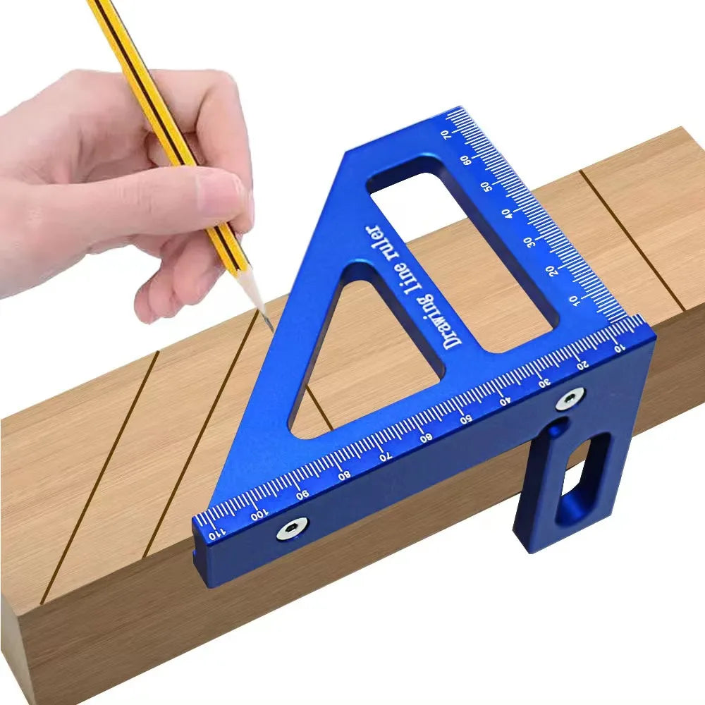 CowLost | product_id-aluminum-woodworking-protractor-miter-triangle-ruler-high-precision-measuring-tool |5