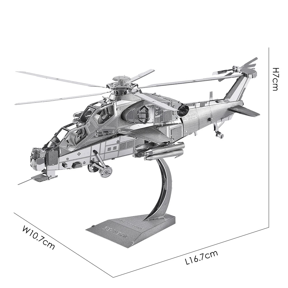 CowLost | fencing-barriers-piececool-wuzhi-10-3d-metal-helicopter-puzzle-model-kit |2