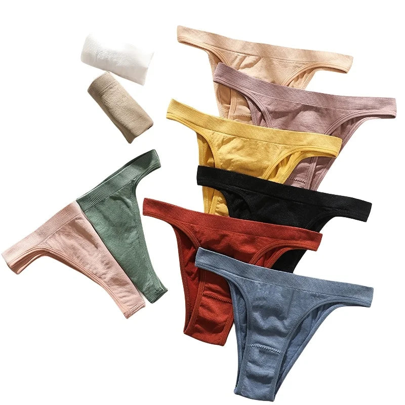 CowLost | product_id-womens-seamless-brazilian-briefs-with-soft-stretchy-cotton-gusset-m-l |1