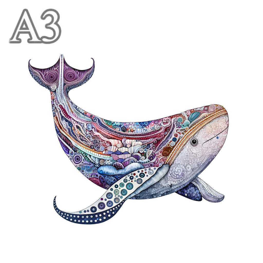 CowLost | product_id-wooden-3d-whale-puzzle-stress-relief-toy-gift |7
