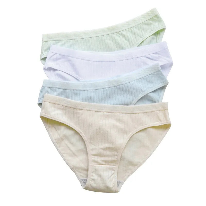 CowLost | product_id-3pcs-women-s-cotton-breathable-solid-color-brief-panties-m-xl-sexy-lingerie |1