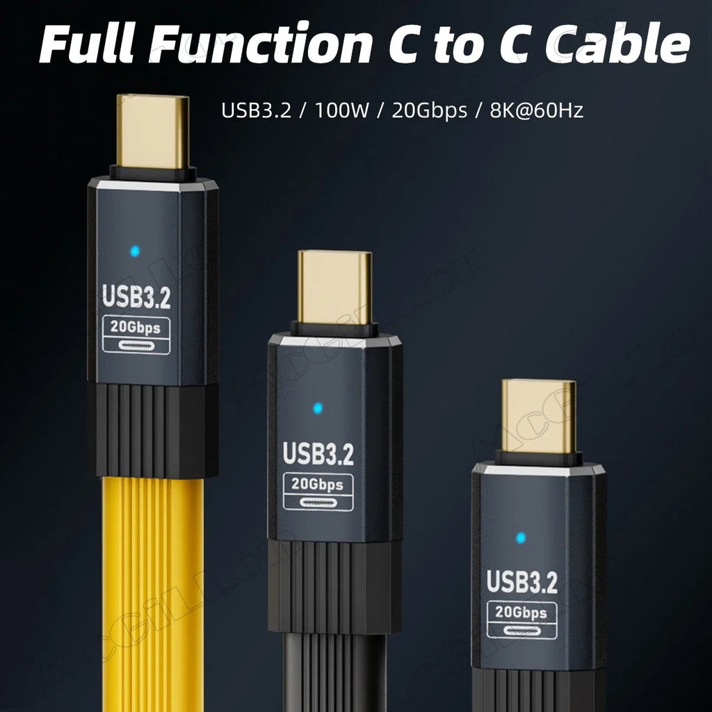 CowLost | product_id-pd-100w-usb-c-to-usb-c-cable-3-2-gen2-20gbps-8k-60hz-for-pc-macbook-ipad-iphone-15-pro-max |7