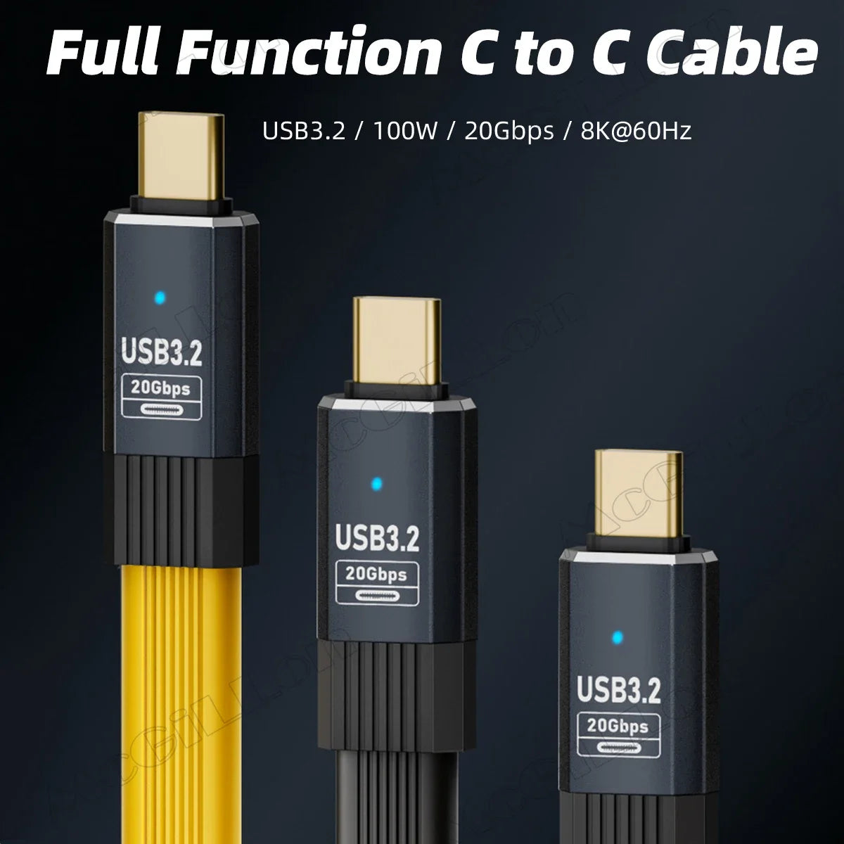 CowLost | product_id-pd-100w-usb-c-to-usb-c-cable-3-2-gen2-20gbps-8k-60hz-for-pc-macbook-ipad-iphone-15-pro-max |7