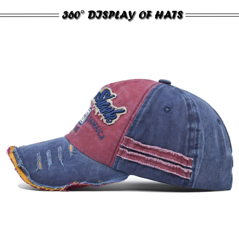 CowLost | washed-cotton-1969-embroidery-baseball-cap |11