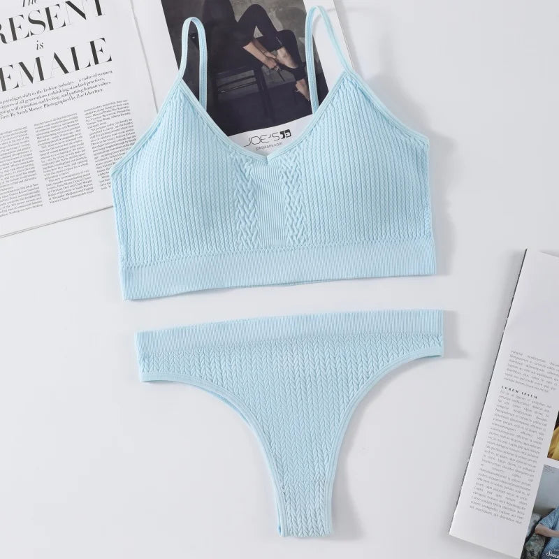 CowLost | product_id-seamless-women-s-wire-free-push-up-bra-low-rise-panties-set |18