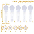 CowLost | 10-20pcs-eid-mubarak-bubble-empty-tube-toy-kids-ramadan-party |9