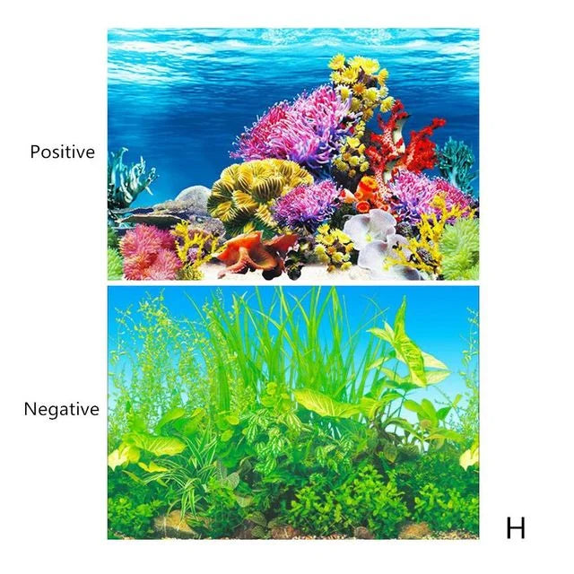CowLost | seasonal-holiday-decorations-3d-aquarium-background-sticker-poster-for-fish-tank-decoration |18