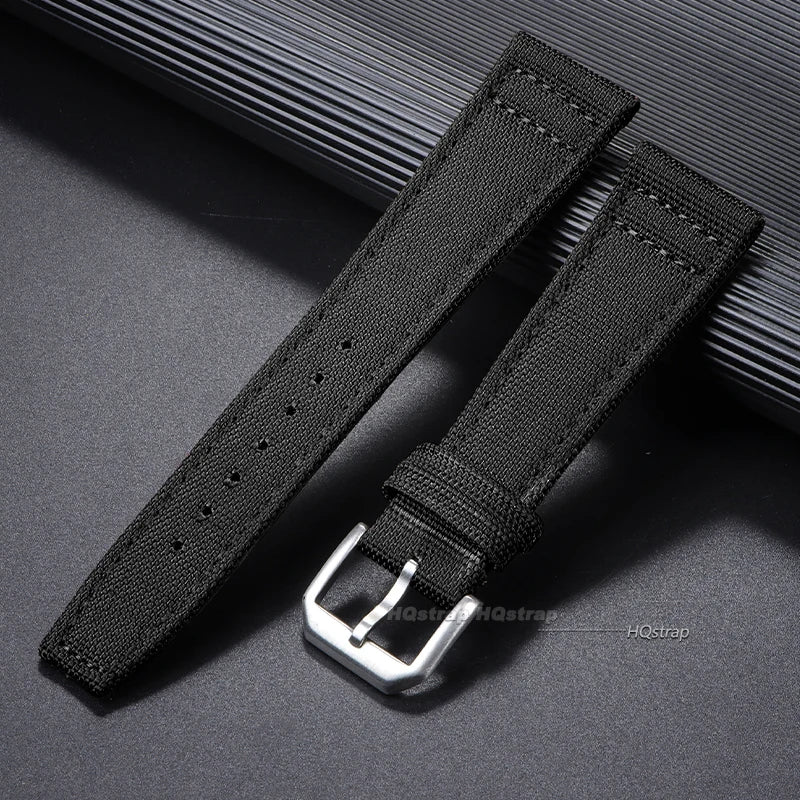 CowLost | product_id-waterproof-nylon-canvas-watch-strap-for-iwc-pilot-20-22mm-unisex-sport-wristband |9