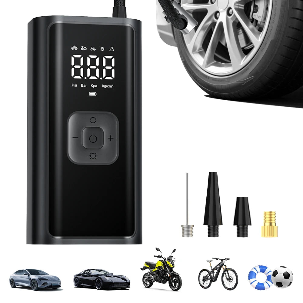 CowLost | ball-pumps-product_id-yiju-rechargeable-portable-digital-tire-inflator-for-car-bicycle-and-sports-balls |1