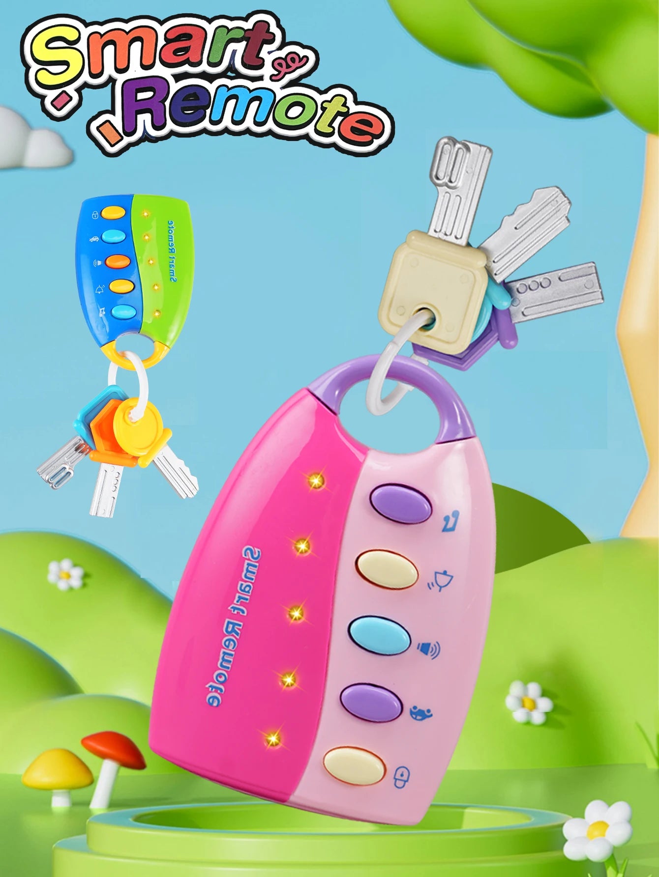 CowLost | product_id-music-cartoon-car-key-toy-with-sounds-educational-pretend-play-for-kids |5