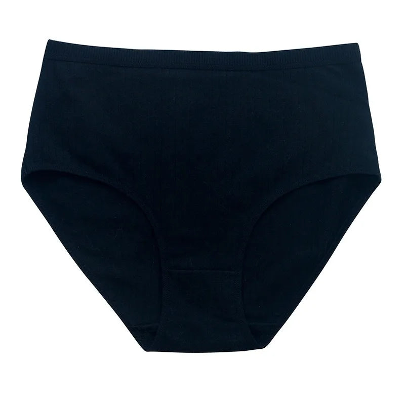 CowLost | product_id-2-pack-women-s-plus-size-high-waist-cotton-briefs-m-xxl-breathable-panties |13