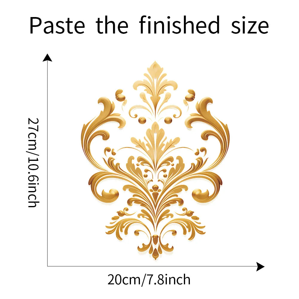 CowLost | golden-pattern-decorative-toilet-wall-sticker-for-bathroom |7