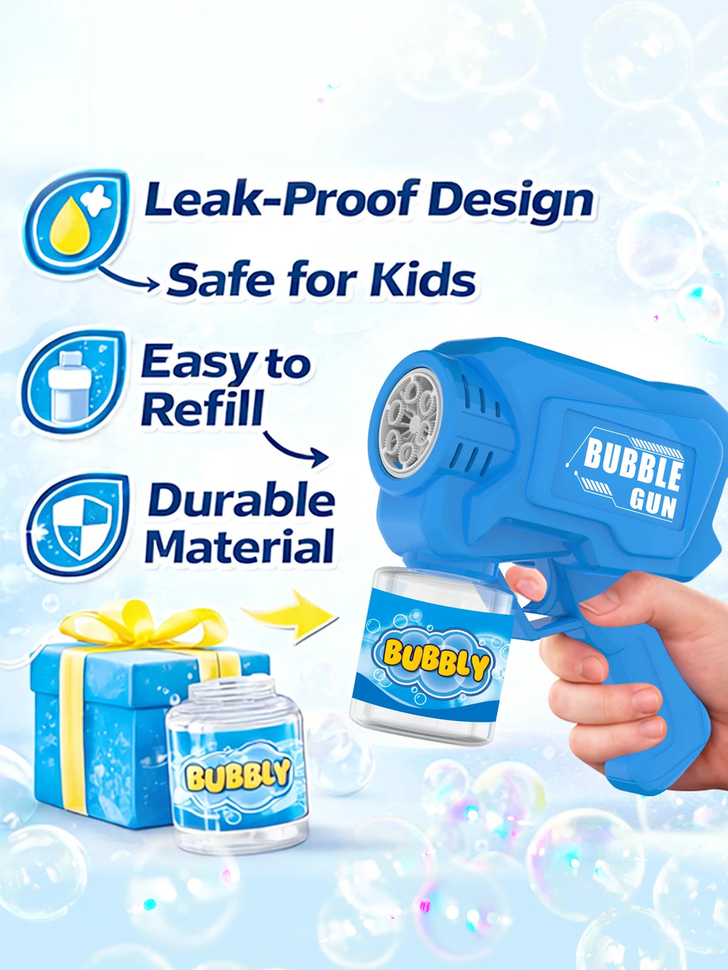 CowLost | product_id-knyysecq-portable-automatic-bubble-gun-toy-for-kids-outdoor-party-without-battery |12
