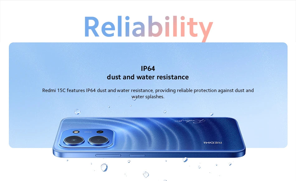 CowLost | redmi-15c-global-version-xiaomi-smartphone-mediatek-helio-g81-ultra-50mp-main-camera-120hz-6-9-dot-drop-display-33w-charging |24
