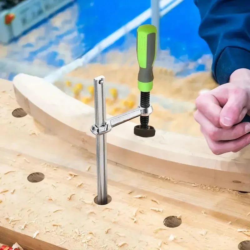 120/160/200/300mm Woodworking Guide Rail Clamp Dovetail Clamps Quick Screw Clamp For Carpentry Table Track Saw Rails Tools