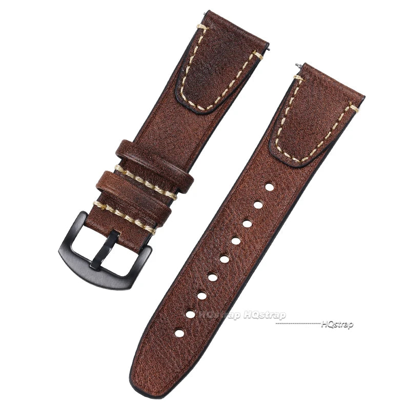 CowLost | product_id-18mm-22mm-retro-genuine-leather-watchband-with-stitching-for-tudor-seiko-rolex |28
