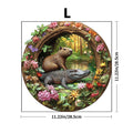 CowLost | premium-capybara-crocodile-wooden-jigsaw-puzzle-irregular-animal-shaped-pieces-5a-difficulty-waterproof-family-interactive |9