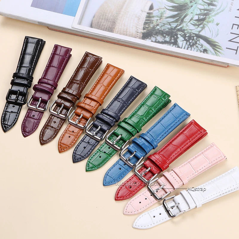 CowLost | product_id-genuine-leather-watch-strap-12-24mm-universal-with-silver-pin-buckle |2