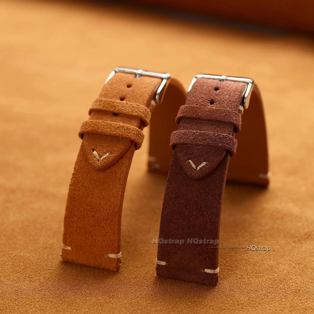 CowLost | product_id-hqstrap-genuine-suede-leather-quick-release-watch-strap-14-22mm-vintage-band-for-seiko |5