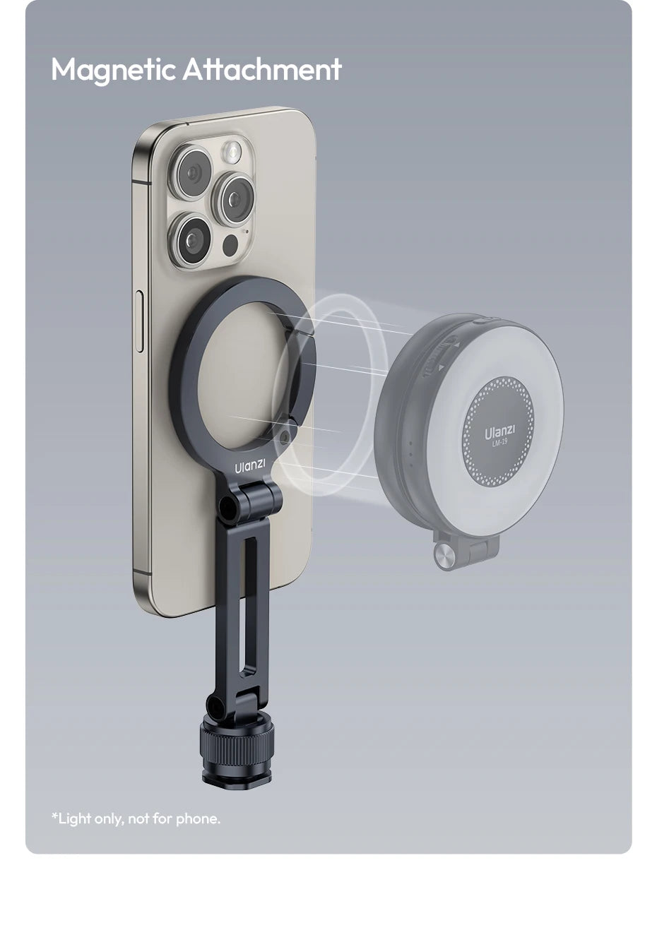 CowLost | double-side-magnetic-phone-mount-for-camera-tripod-for-iphone-16-15-14-13 |17