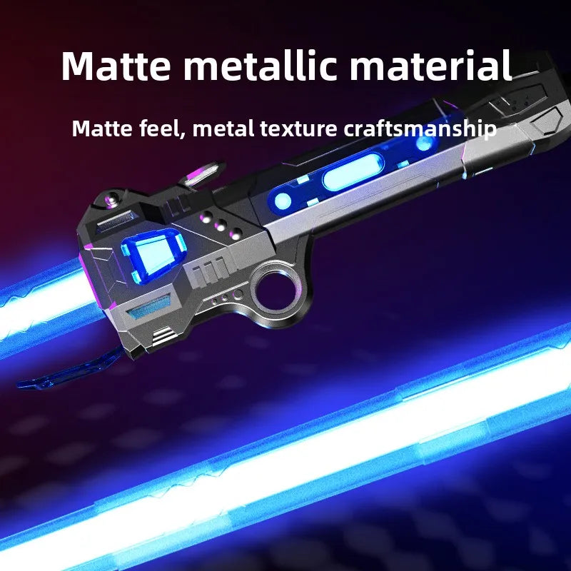 CowLost | product_id-childrens-2-in-1-telescopic-glowing-music-laser-sword-toy-with-rotating-light-and-sound |6
