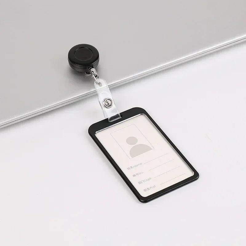 1 Pcs Aluminum Alloy Card Cover Case Bank Business Work Card Holder