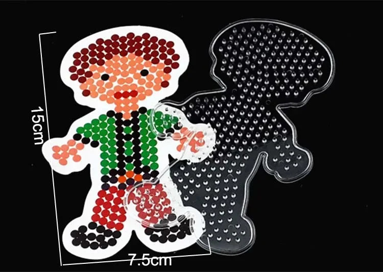 Perler 5mm Hama Beads 4800pcs 24 Colors Educational DIY Puzzle Toy Gift EVA Food Grade