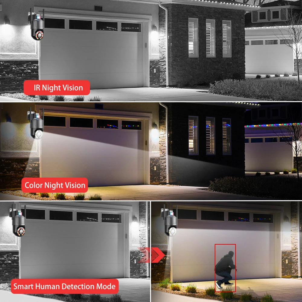 CowLost | 5mp-20x-zoom-outdoor-surveillance-camera-ptz-wifi-4g-poe-red-blue-warning-lights-human-detection-auto-tracking-security-camera |12