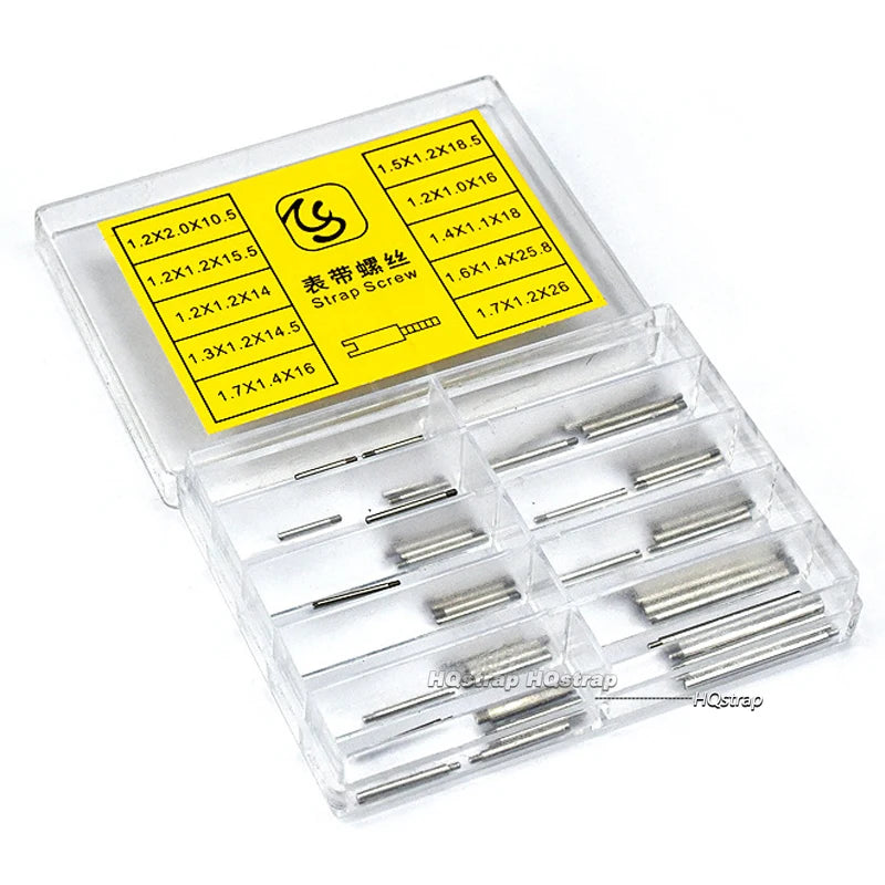 CowLost | product_id-50-100pcs-stainless-steel-watch-band-screws-and-rods-for-rolex-connector-repair-kit |3