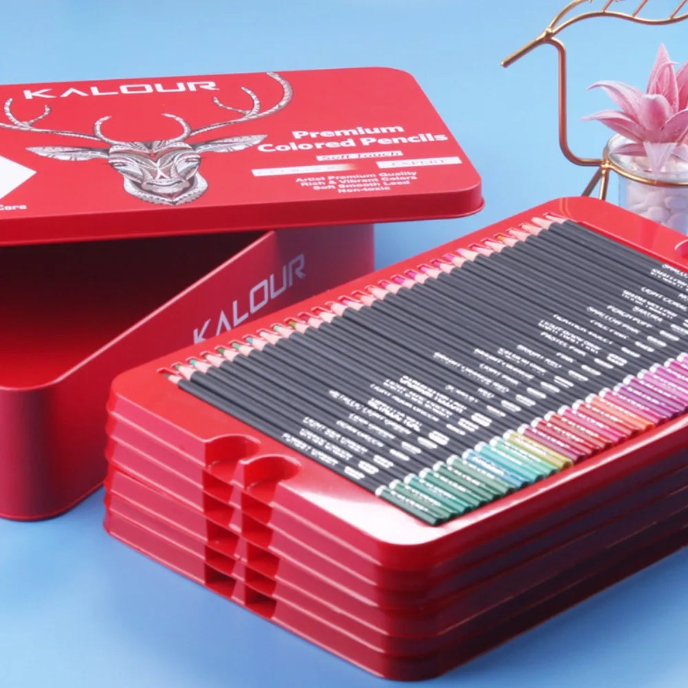 CowLost | art-pencils-product_id-kalour-oil-colored-pencils-set-50-300-pcs-professional-drawing-art-supplies |26