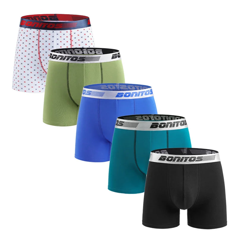 CowLost | 5pcs-cotton-mens-underpants-bonitos-men-panties |8