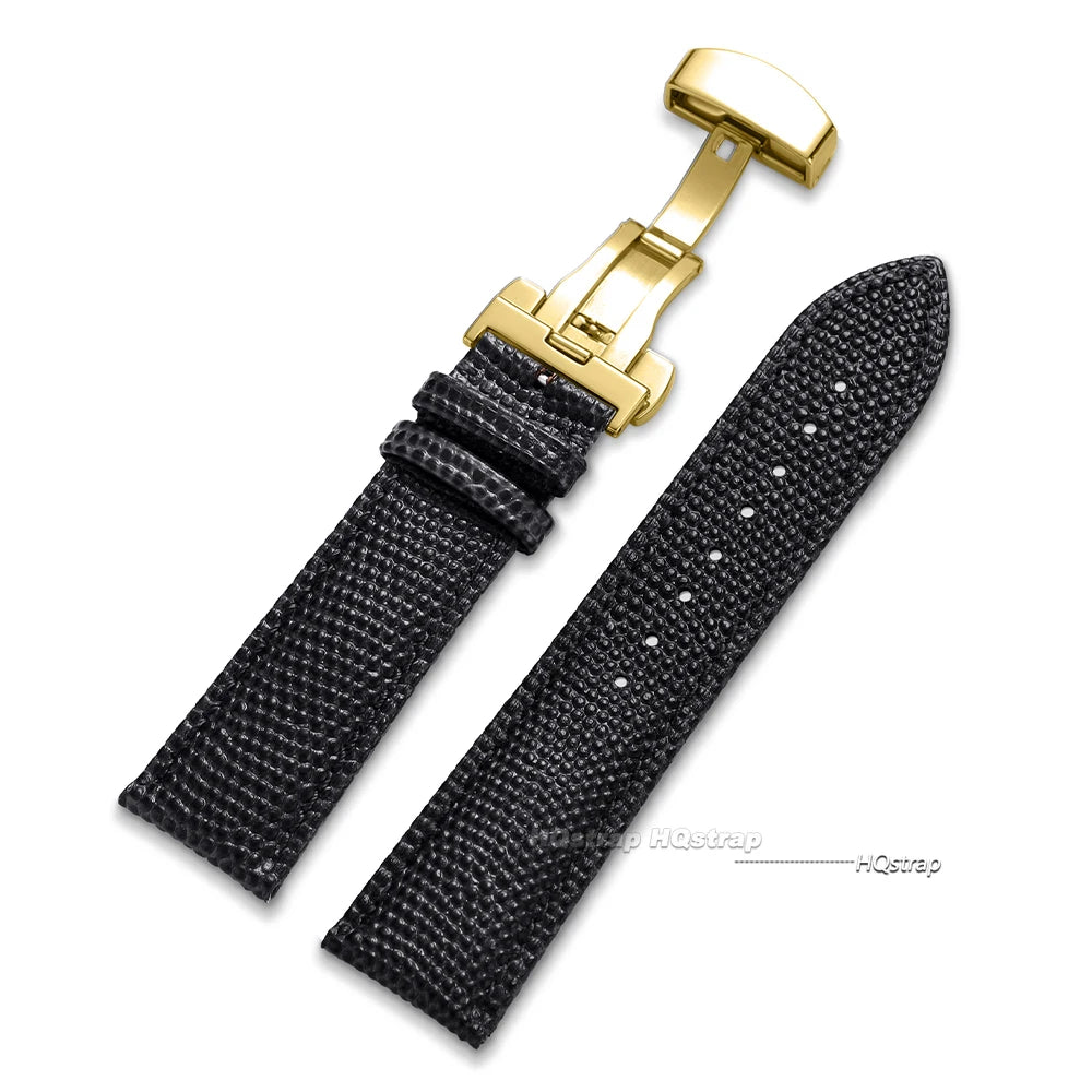 CowLost | product_id-calfskin-lizard-pattern-leather-watchband-14-22mm-with-secure-butterfly-buckle |9