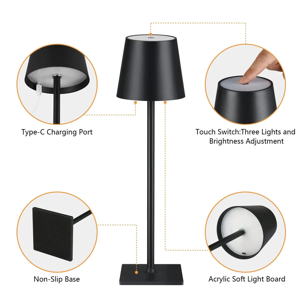 CowLost | product_id-rechargeable-led-touch-sensor-table-lamp-wireless-night-light-for-bedroom-restaurant-hotel-bar |16