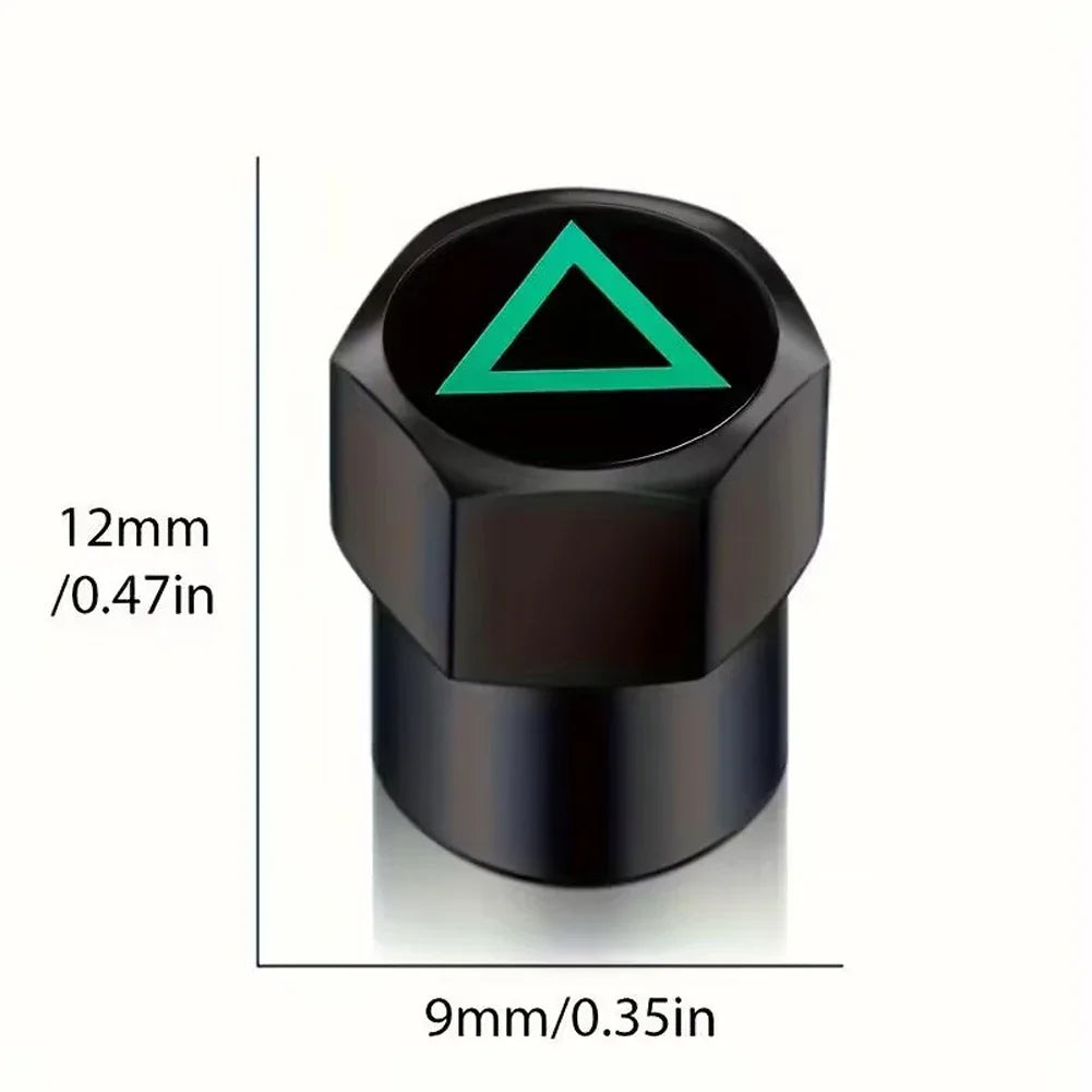 CowLost | product_id-4pc-aluminum-car-tire-valve-caps-xyab-game-button-dustproof |4