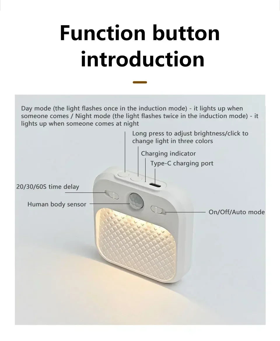 CowLost | product_id-rgb-usb-rechargeable-magnetic-motion-sensor-led-night-light-for-bedroom-stairs-kitchen-cabinet |12
