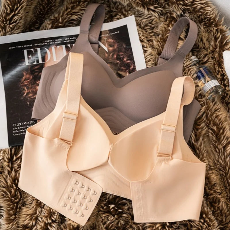 CowLost | product_id-2pcs-seamless-wireless-padded-bras-with-wide-straps-for-women |1