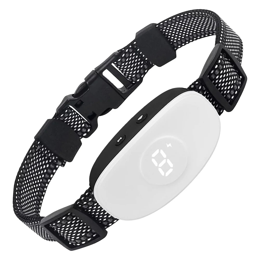 Rechargeable Automatic Anti Barking Dog Collar IP67 Waterproof Shock & Vibration Training Collar for 8-120lbs Dogs