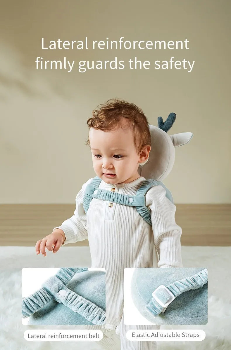 CowLost | aibedila-newborn-head-back-protector-baby-protect-pillow-learn-walk-headgear |14