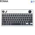 CowLost | product_id-jomaa-78-key-wireless-bluetooth-mini-trackball-keyboard-with-1600dpi-air-mouse-for-tv-ipad-phone-laptop |1