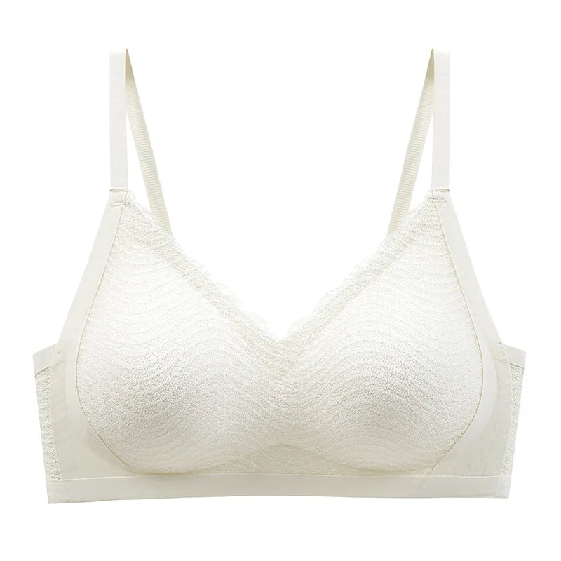 CowLost | product_id-lace-wireless-non-marking-bra-for-women-small-chest-anti-sagging-fixed-cup-beauty-back |20