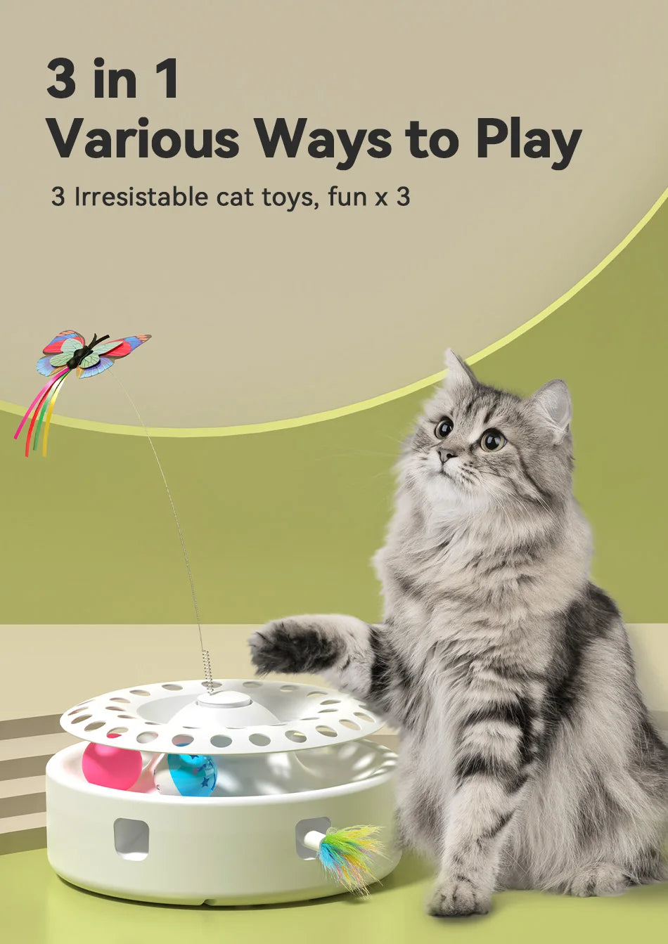 CowLost | cat-treats-rojeco-automatic-smart-cat-toy-3-in-1-interactive-set |8